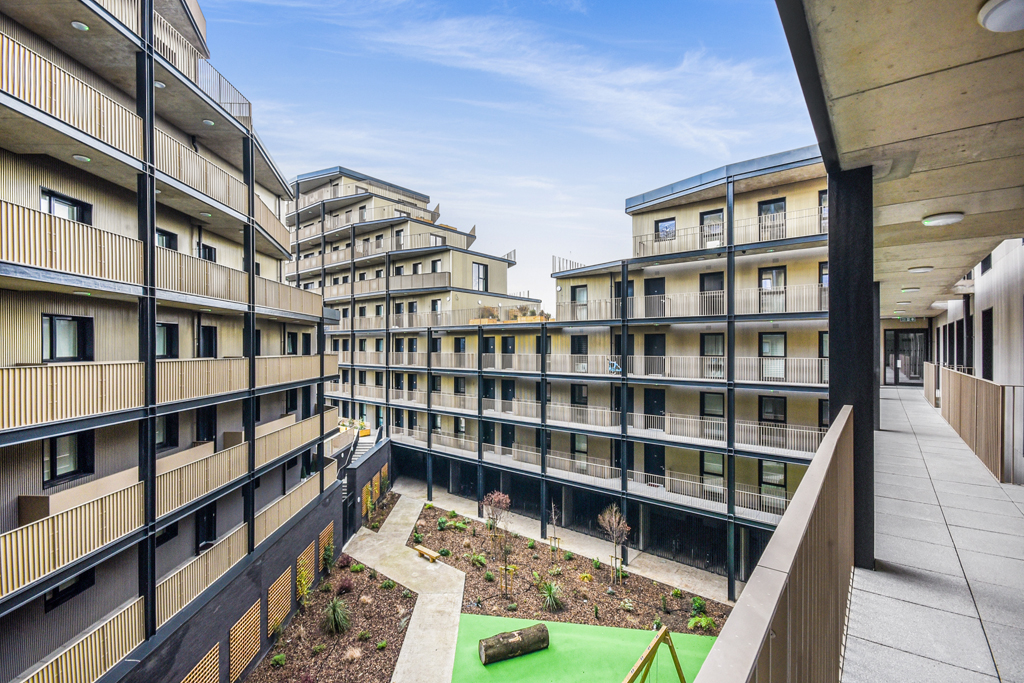 View of internal courtyard